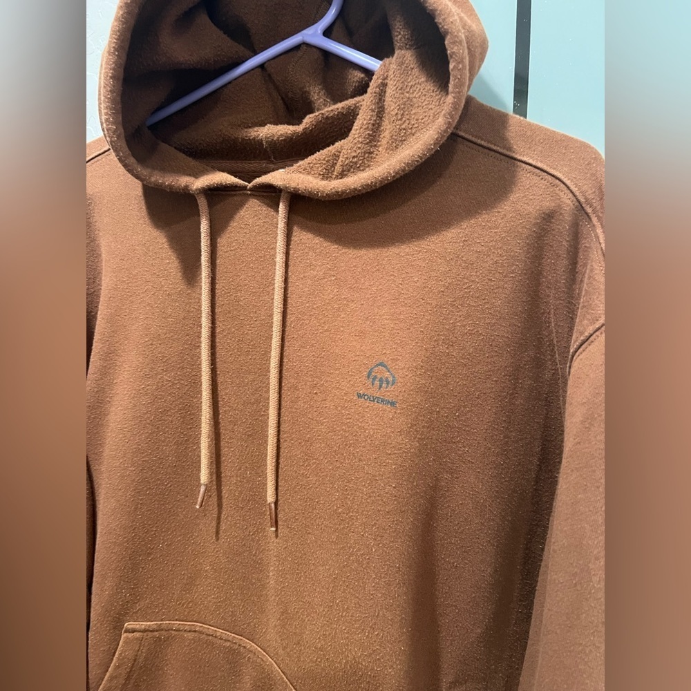 Wolverine Chestnut Brown Hoodie - Picture 3 of 6
